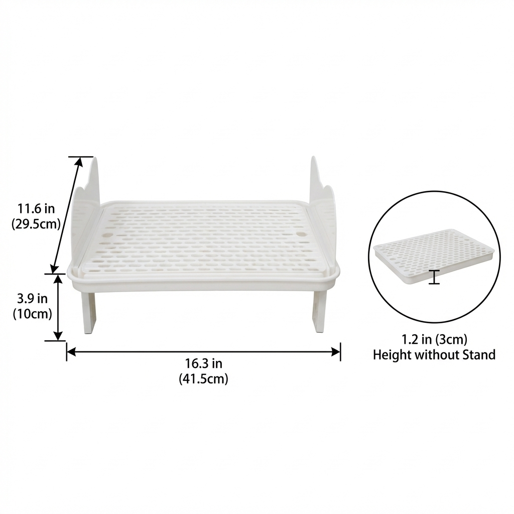 Litter Catching Step for Cat Litter Box, Litter Trap Stool for Automatic Litter Box Self Cleaning, Litter Collection Stairs, Litter Catcher Ramp for Old Geriatric Senior Cat